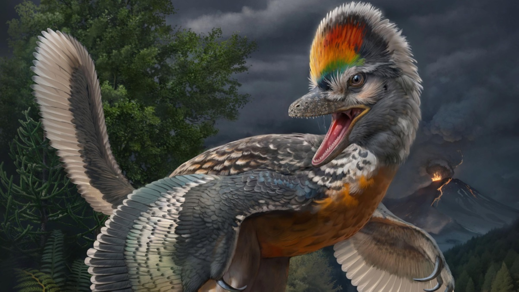 اكتشاف-حفرية-ديناصور-“شبيه-بالطيور”-في-الصين